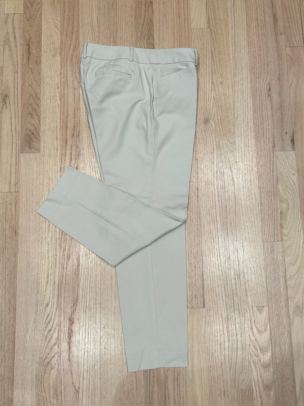Talbots Beige Tailored Dress Trousers Size 10 Flat Front